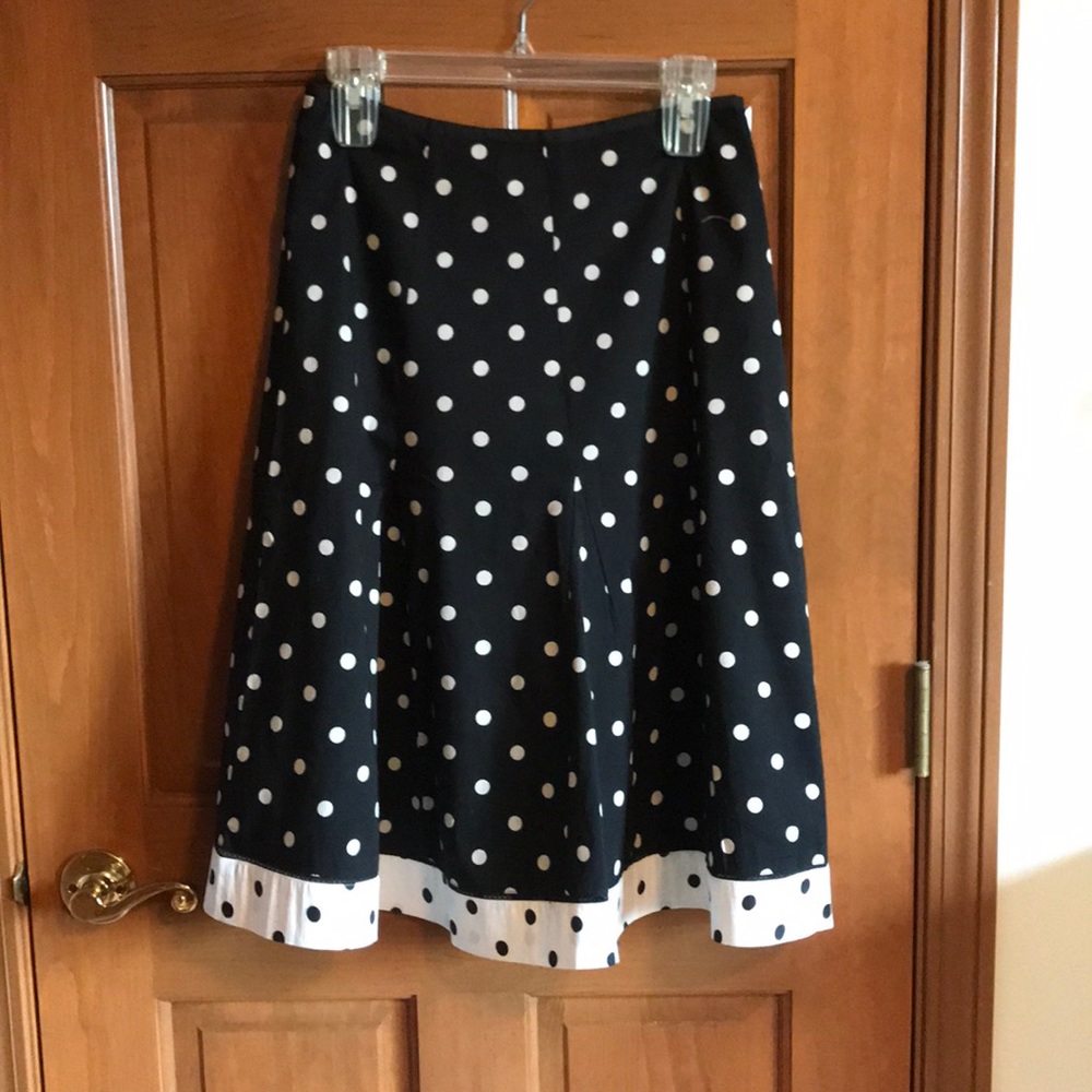 Carole Little Polkadot skirt
